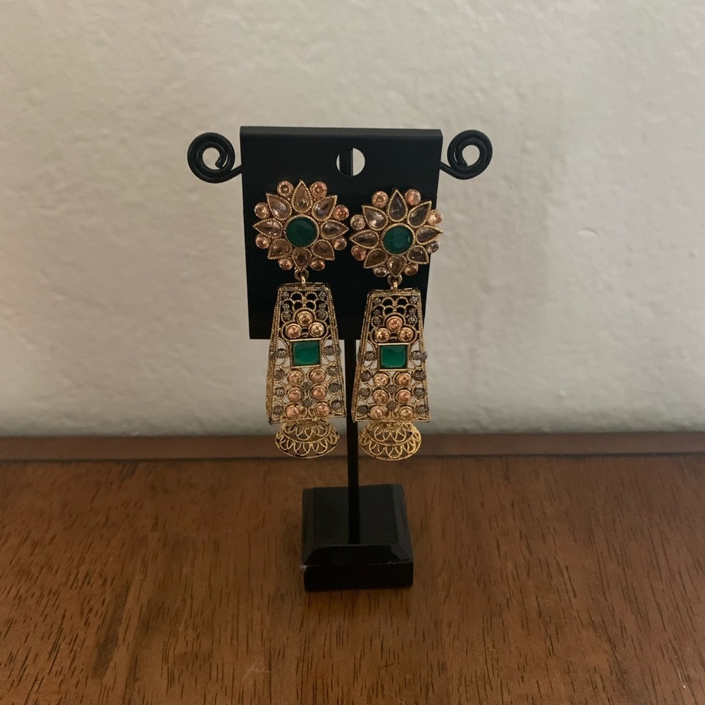 Long style earrings